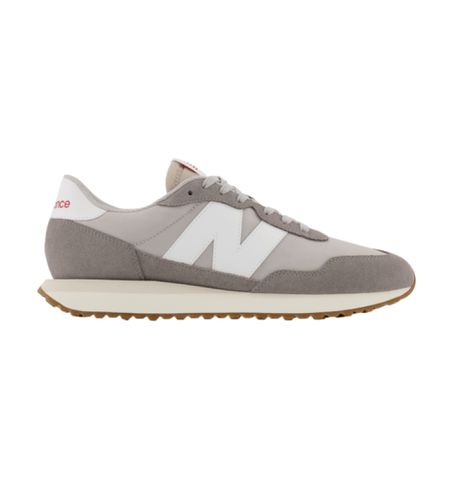 MS237V1 Baskets en cuir 237 (36), Plat, Lacets, Casuel, Gris - New Balance - Modalova