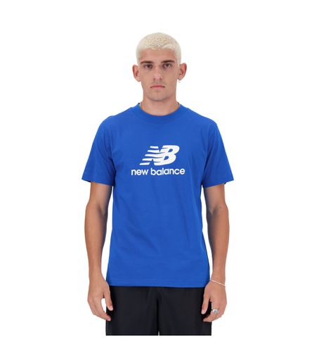 MT41502 T-shirt à logo Sport Essentials (S), Casuel, Coton, Manche courte - New Balance - Modalova