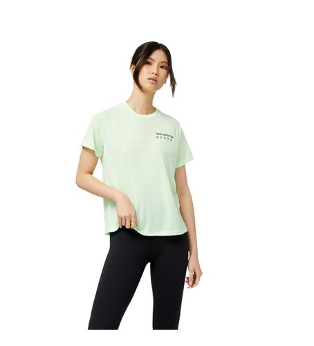 WT31241 Accelerate Pacer T-shirt (L), Sport, Manche courte, Polister recyclé, Durable - New Balance - Modalova