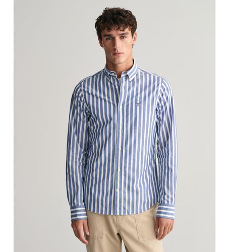 Chemise à rayures larges en popeline, coupe régulière, (M), Casuel, Coton, Manche longue - Gant - Modalova