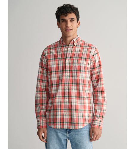 Chemise à carreaux à coupe régulière (S), Casuel, Coton, Manche longue - Gant - Modalova