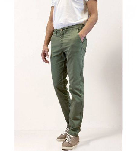 Pantalon chino : Medium Box - Regular (40), Casuel, Vert, Coton - Bendorff - Modalova