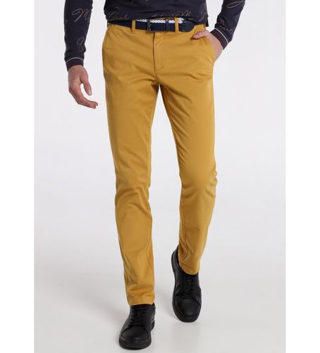 Pantalon Boxer Chino Medium Regular Regular (42), Casuel, Jaune, Coton, Moutarde - Bendorff - Modalova