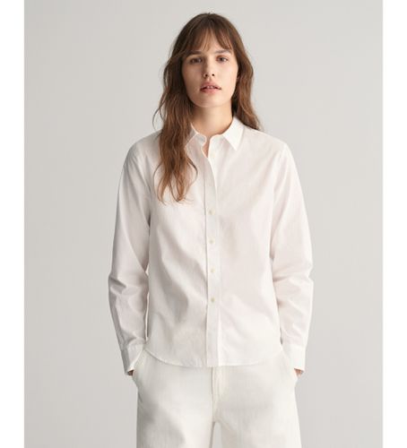 Chemise Coupe régulière popeline (36), Casuel, Coton, Manche longue - Gant - Modalova