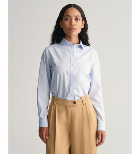 Chemise en popeline bleue à coupe régulière (34), Casuel, Coton, Manche longue - Gant - Modalova