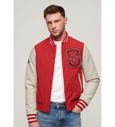 M5011857A Mascotte Varsity veste bombardier (S), Casuel, Nylon, Manche longue - Superdry - Modalova