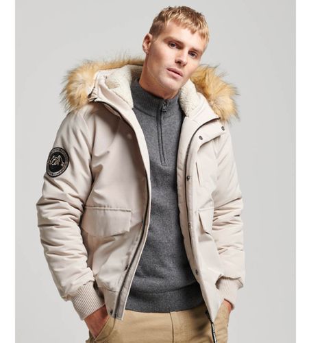 M5011742A Veste bombardier à capuche Everest matelassée (S), Casuel, Polyester - Superdry - Modalova