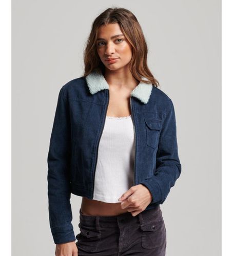 W5011539A Veste courte avec doublure en velours côtelé (XS), Casuel, Coton, Durable - Superdry - Modalova