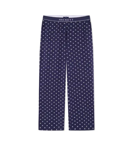 HMU20017 Pantalon de pyjama Icon (L), Homewear, Coton, Marine - Hackett London - Modalova