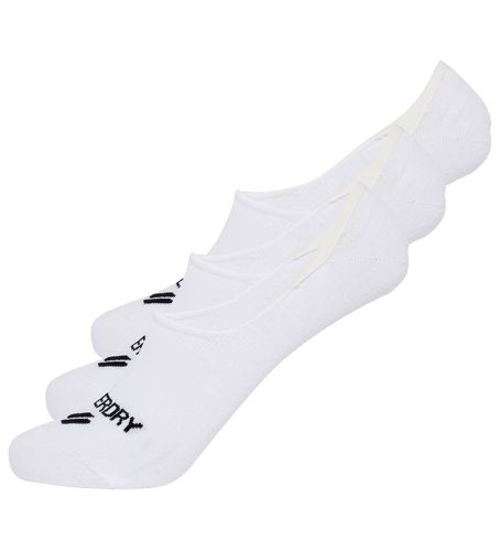 WS410114A Chaussettes invisibles en Coolmax (M/L), Blanc, Casuel, Sport, Outdoor, Running, Sportswear, Multisport, Poly - Superdry - Modalova