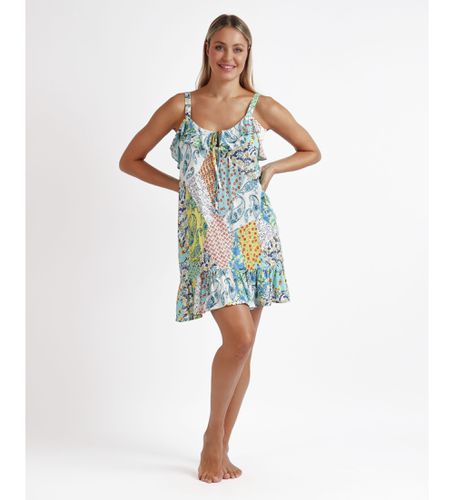 Robe bustier Sea banco (S), Blanc, Casuel, Viscose, Sans manches / bretelles - Admas - Modalova