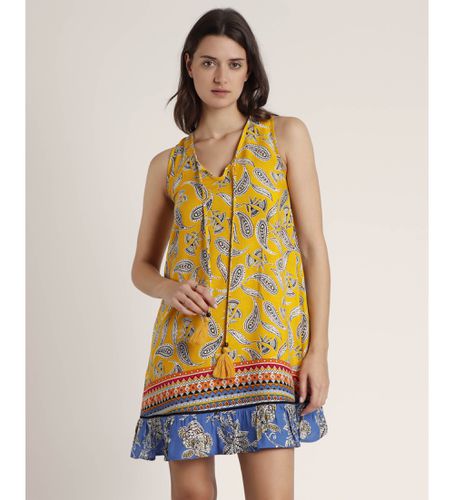 Robe sans manches Hippy Beach (S), Casuel, Viscose, Sans manches / bretelles - Admas - Modalova