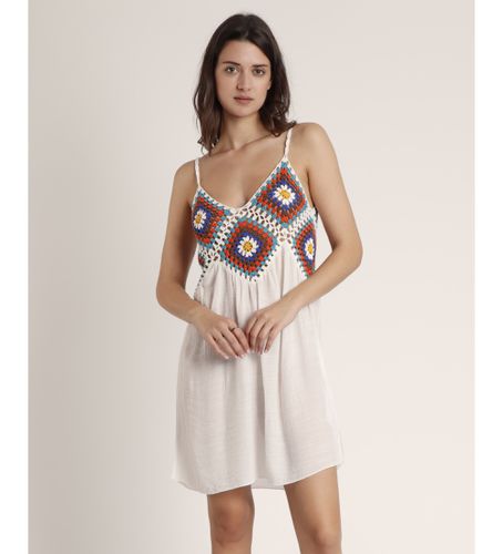 Strappy Hippy Crochet Strapless Dress (S), Casuel, Coton, Sans manches / bretelles - Admas - Modalova