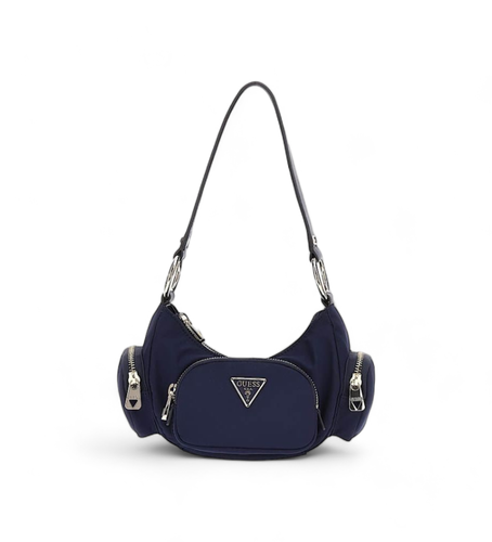 HWEYG839571 mini-sac à bandoulière écologique gemma (OSFA), Bleu, Casuel, Fête, Polyester - Guess - Modalova