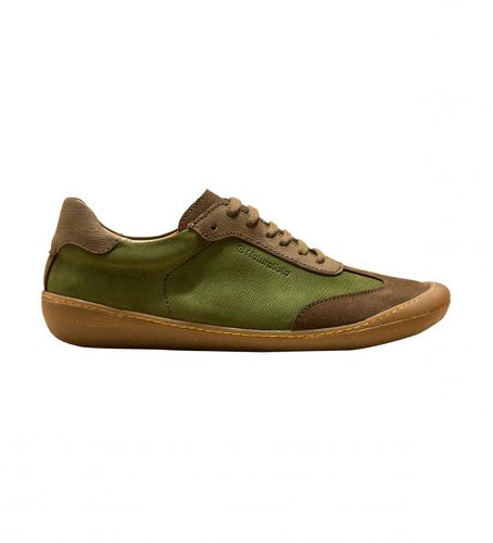 Unisex. 2576611SL005_0G3 Baskets en cuir N5766 Multi Pawikan (38), Plat, Lacets, Casuel - El Naturalista - Modalova