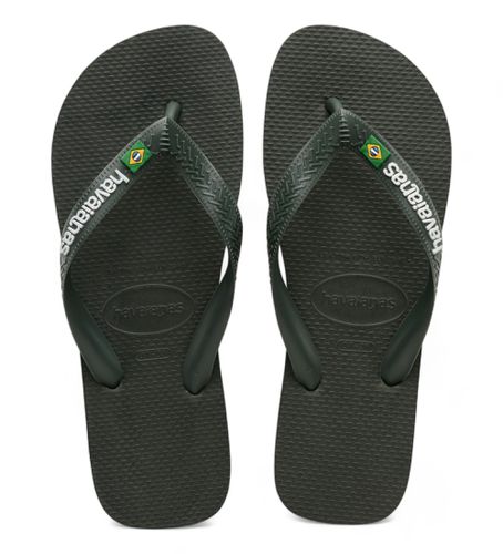 Unisex. 4110850.5983 Tongs Brésil Logo (39/40), Plat, Aucun, Casuel, Beachwear - Havaianas - Modalova