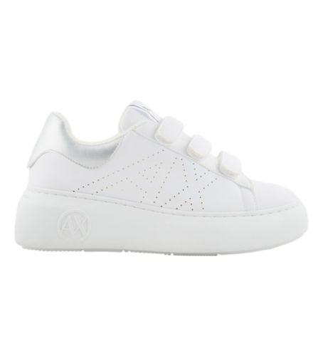 XDX143XV826K708 Baskets à velcro blancs (39), Plat, Casuel - Armani Exchange - Modalova