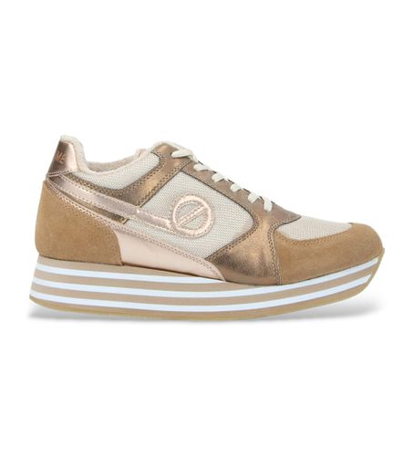 KNHAKD0 Parko Jogger - Baskets en daim beige (36), 3 à 5 cm, Cuir, Lacets, Casuel - NO NAME - Modalova