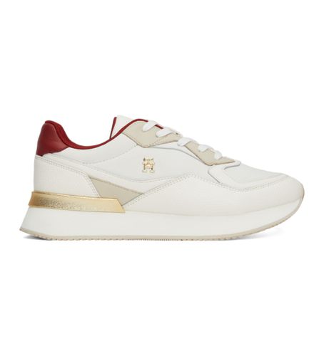 FW0FW08203 Baskets à plateforme en cuir monogrammé (37), Lacets, Casuel - Tommy Hilfiger - Modalova