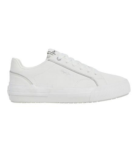 PLS31563 Trainers Allen Basic (38), Blanc, Plat, Lacets, Casuel - Pepe Jeans - Modalova