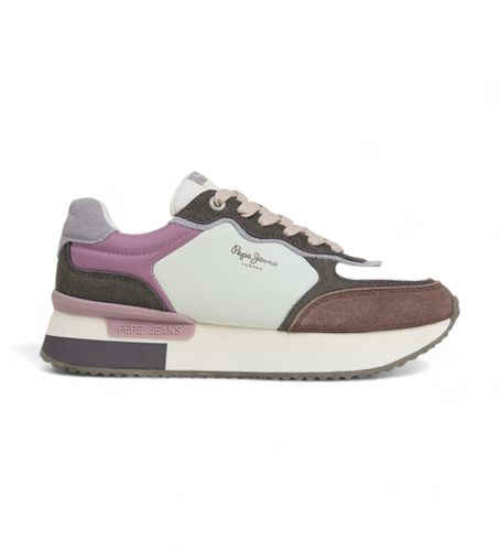 PLS60025 Rusper Mania Leather Sneakers , (37), Cuir, Blanc, 3 à 5 cm, Lacets, Casuel - Pepe Jeans - Modalova