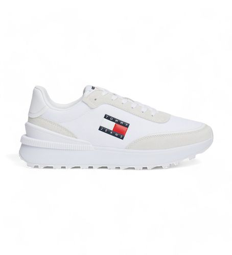 EM0EM01265 Essential running style shoes (40), Blanc, Plat, 1 à 3 cm, Lacets, Casuel - Tommy Jeans - Modalova