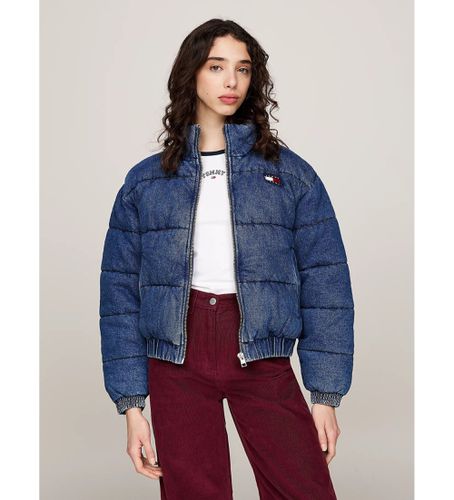 DW0DW19632 Veste en jean matelassé délavé (L), Casuel, Coton, Durable - Tommy Jeans - Modalova