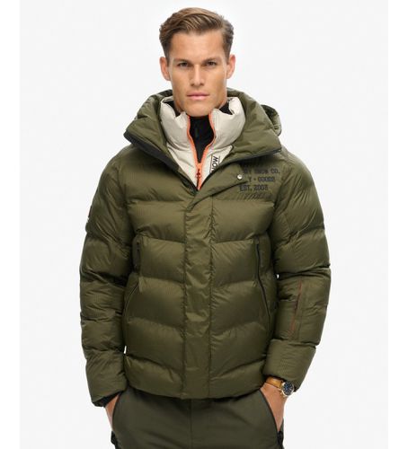 MS110175A Ski Sport Puffer Coat (L), Casuel, Vert, Nylon recyclé - Superdry - Modalova