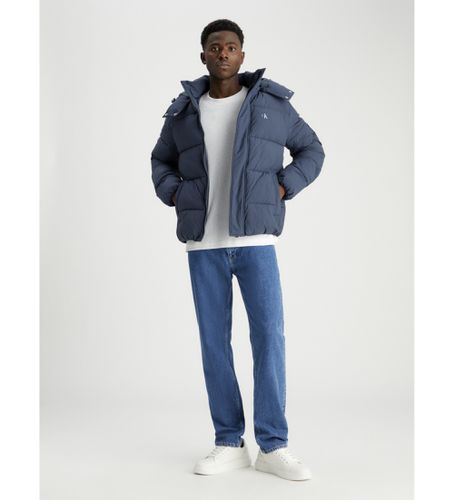 J30J326104 Veste matelassée bleue (S), Casuel, Durable, Nylon recyclé - Calvin Klein Jeans - Modalova