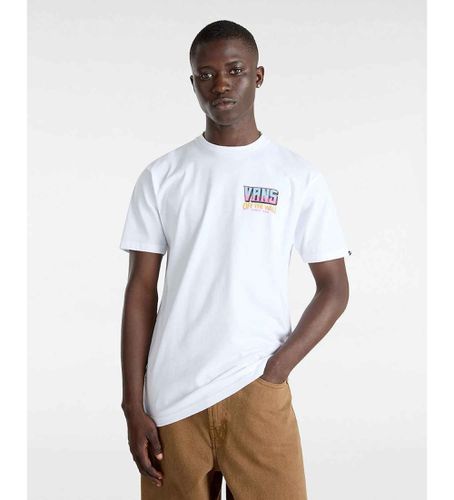 VN000KHUWHT1 T-shirt classique Palm Cheers (S), Casuel, Coton, Manche courte - Vans - Modalova