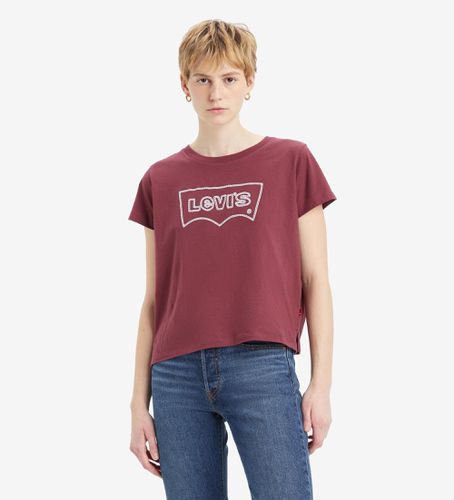 A8804-0021 Graphic Boxy T-shirt maroon (L), Casuel, Grenat, Coton, Manche courte - Levi's - Modalova