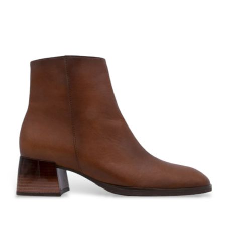 HI233145 Bottines en cuir marron à effet dégradé (41), 1 à 3 cm, Fermeture éclair, Casuel - Hispanitas - Modalova