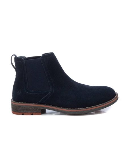 NAVY Bottines en cuir 143265 (43), Plat, Aucun, Casuel - Xti - Modalova