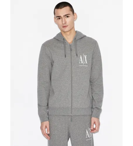 NZMPPZJ1ZZ3930 Sweat en polaire (L), Casuel, Coton, Manche longue - Armani Exchange - Modalova