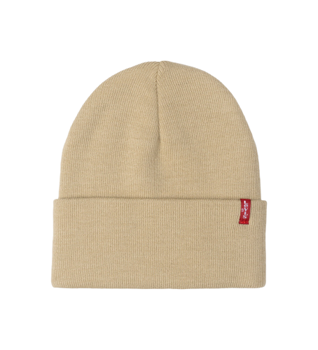 Unisex. 223878-11-35 Bonnet souple beige Tab (OSFA), Casuel, Acrylique - Levi's - Modalova