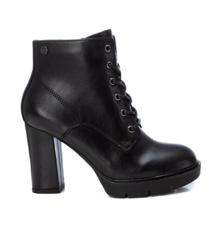 NEGRO Bottes de chevilles 143491 (37), 8 à 10 cm, Lacets, Fermeture éclair, Casuel - Xti - Modalova