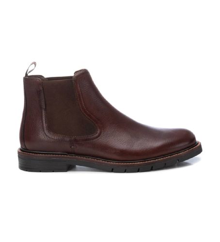 MARRON Bottines en cuir 161749 marron (41), Plat, Aucun, Casuel - Carmela - Modalova