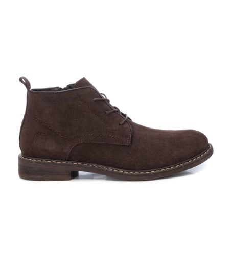 MARRON Bottines en cuir 161939 marron (41), Plat, Lacets, Casuel - Carmela - Modalova