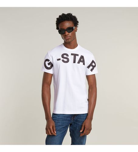 D25533-C336-110 T-shirt à imprimé brodé (XS), Casuel, Manche courte, Le coton biologique, Durable - G-Star - Modalova