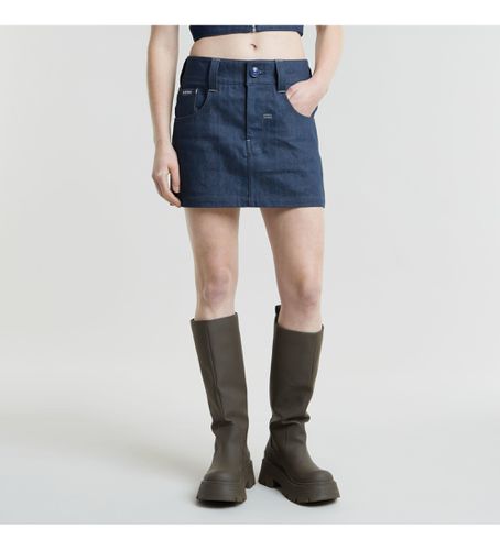 D25319-D785-001 Origins Bowey Selvedge Skirt (26), Bleu, Casuel, Le coton biologique, Durable - G-Star - Modalova