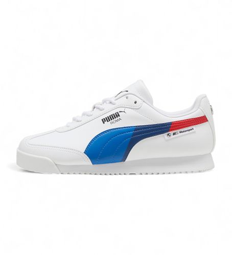 Unisex. 30835302 Trainers Bmw Mms Roma Via (40), Blanc, Plat, Lacets, Casuel - Puma - Modalova