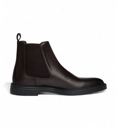 Bottines marron Calev (43), Cuir, Plat, Aucun, Casuel - BOSS - Modalova