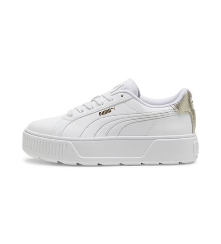 Trainers Karmen Metallic Shine (37), Blanc, Plat, Lacets, Casuel - Puma - Modalova