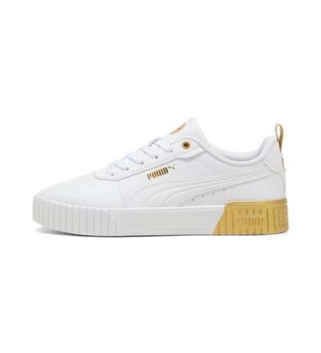 Trainers Carina 2.0 Metallic (36), Blanc, Plat, Lacets, Casuel - Puma - Modalova