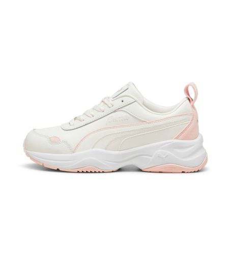 Trainers Cilia Mode Lux (36), Cuir, Blanc, Plat, Lacets, Casuel - Puma - Modalova