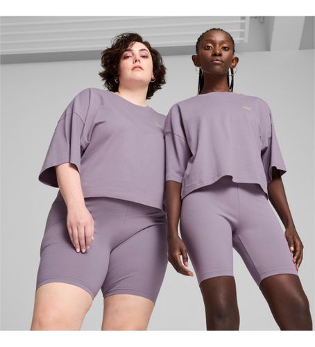 Better Classics Over T-shirt lilas (S), Casuel, Sport, Violet, Coton, Multisport, Durable - Puma - Modalova