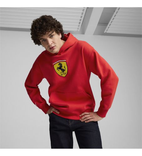 Ferrari Race Big Shi Sweatshirt (S), Casuel, Coton, Durable - Puma - Modalova