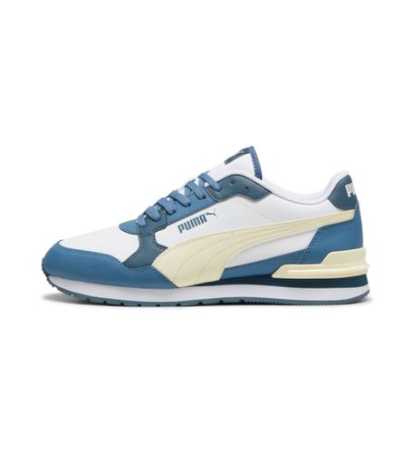 Unisex. 39906803 Baskets en cuir St Runner V4 L , (39), Plat, Lacets, Casuel - Puma - Modalova