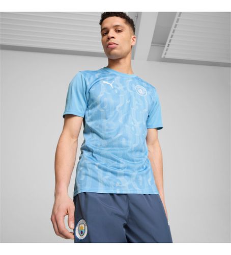 T-shirt à manches courtes Manchester City d'avant-match (XS), Casuel, Polyester, Manche courte - Puma - Modalova