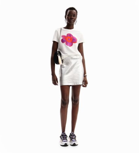 WWTK66 T-shirt imprimé fleurs (M), Casuel, Coton, Manche courte - Desigual - Modalova